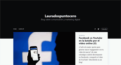 Desktop Screenshot of lauradospuntocero.com